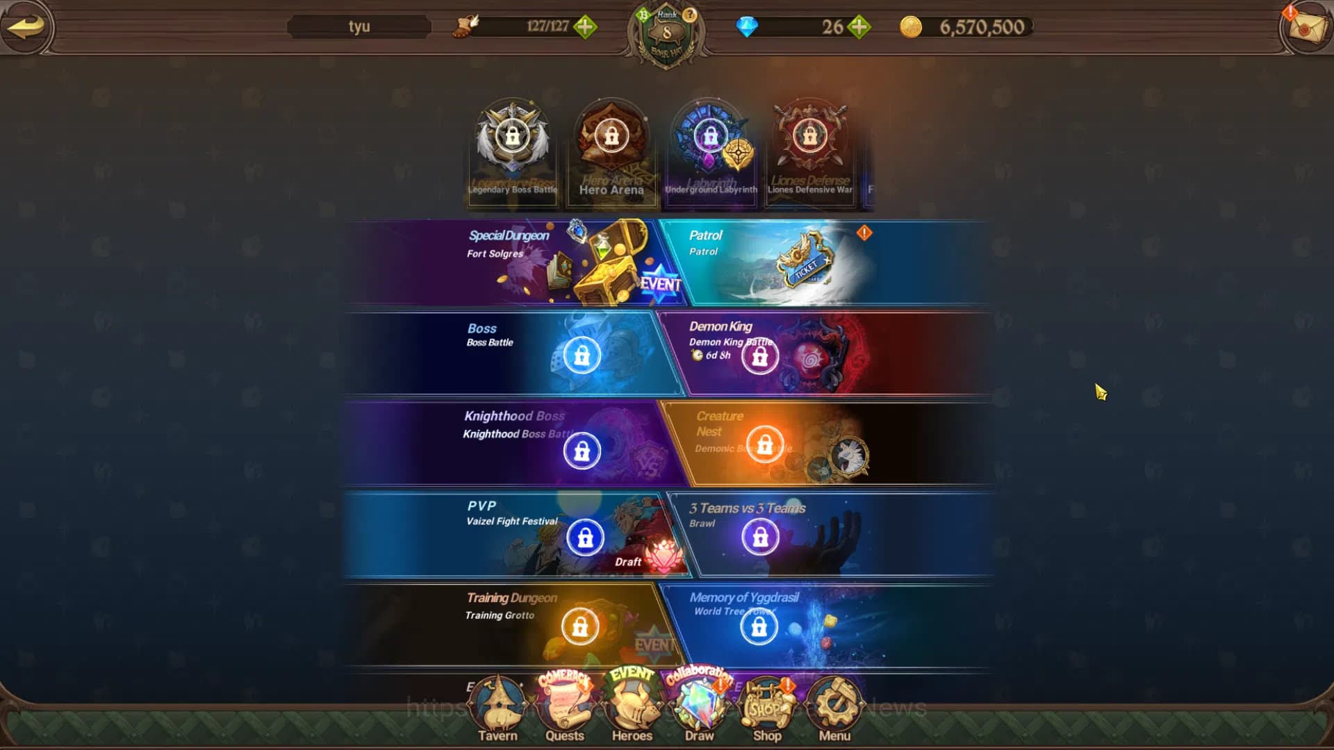 The Seven Deadly Sins: Grand Cross Accounts Global|217K CC| Chapter 2 |3 UR+Collab |DKM,Traito image 3