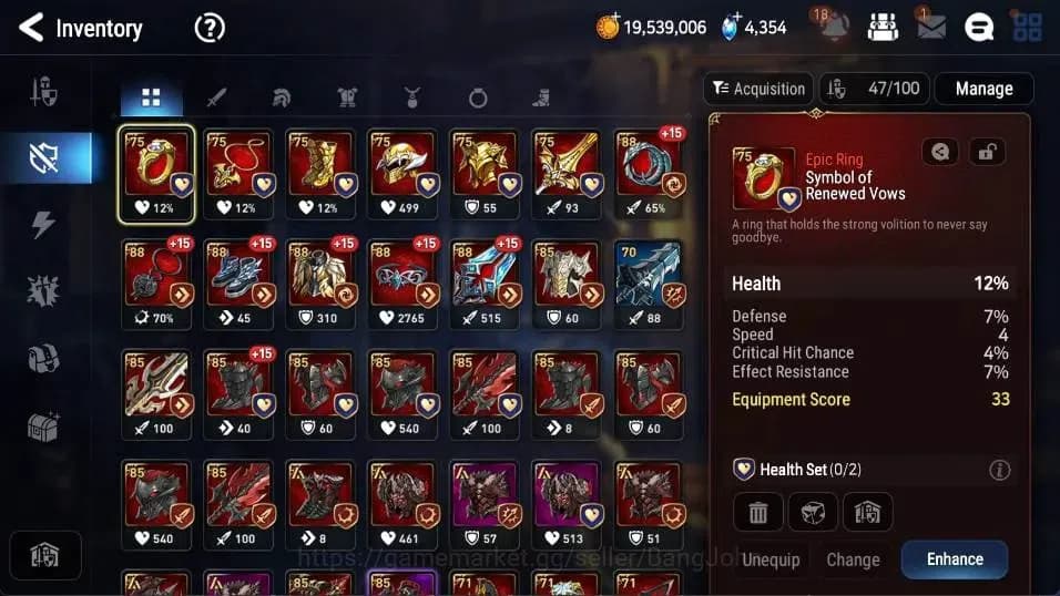Epic Seven Accounts Global | 5ML(Harsetti,New Moon Luna,Empyrean Ilnav image 9