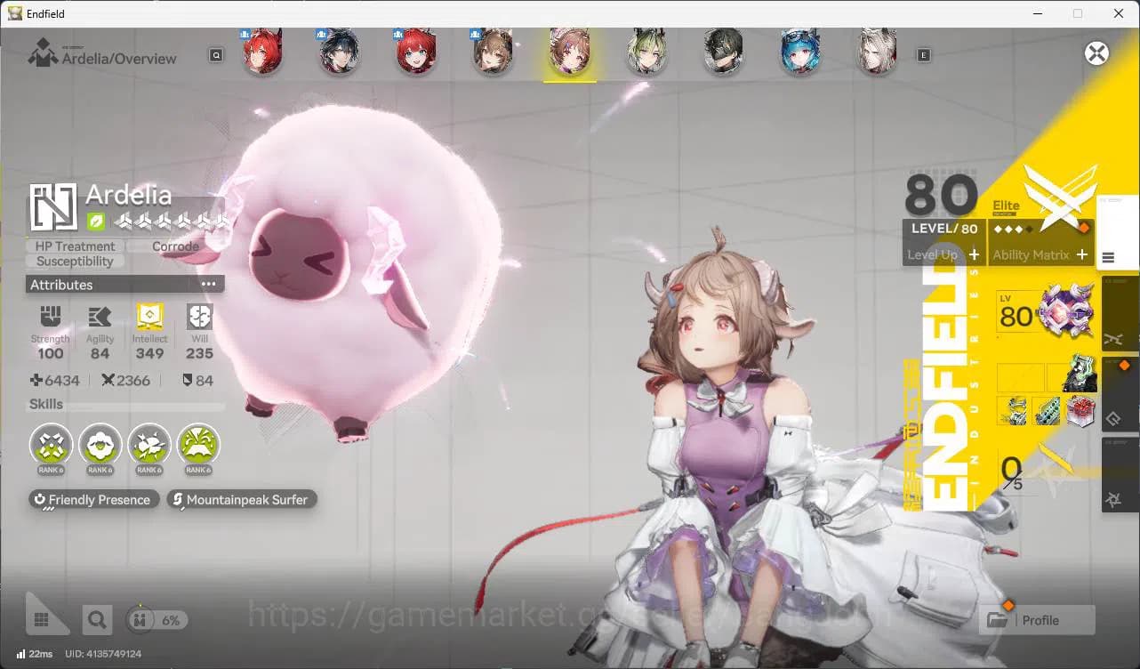 Arknights: Endfield Accounts ASIA | lv 54 laevatain, gilberta, Ardelia, lifeng, image 10