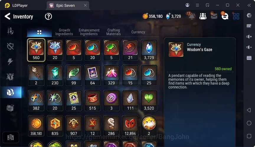 Epic Seven Accounts Global | Boss Arunka | LOTS | Soak Flan | Ruiza | image 10