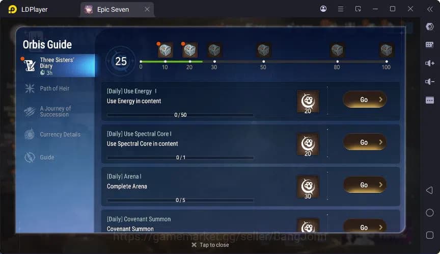 Epic Seven Accounts Global | Boss Arunka | LOTS | Soak Flan | Ruiza | image 20