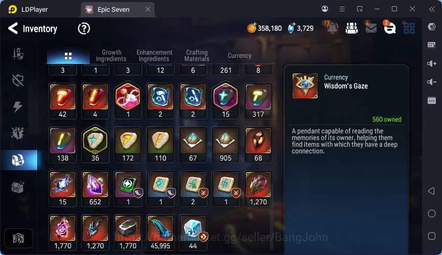 Epic Seven Accounts Global | Boss Arunka | LOTS | Soak Flan | Ruiza | image 9