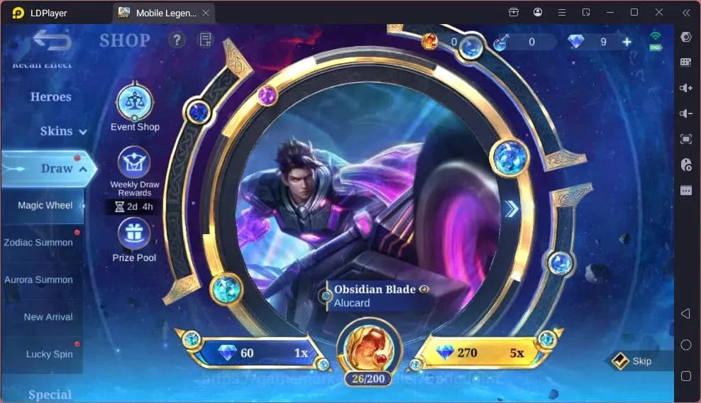 Mobile Legends: Bang Bang Accounts Global|Hero 132|Skin 360|Renowned|Legend Gusion|Co image 1