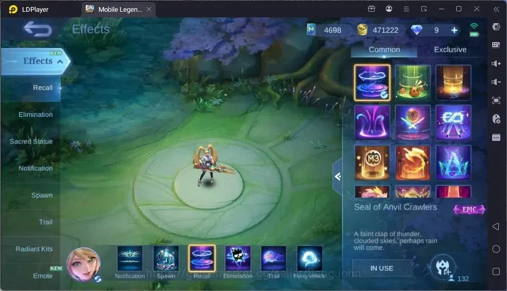 Mobile Legends: Bang Bang Accounts Global|Hero 132|Skin 360|Renowned|Legend Gusion|Co image 3