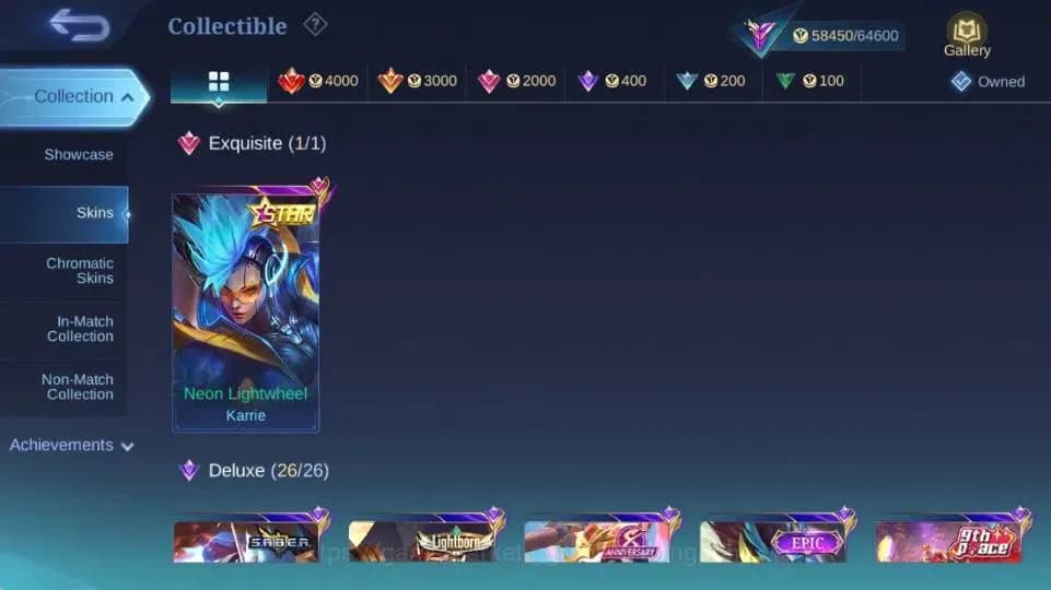 Mobile Legends: Bang Bang Accounts Global Hero 132 Skin 294|ANN Karrie|Sanrio Floryn| image 11
