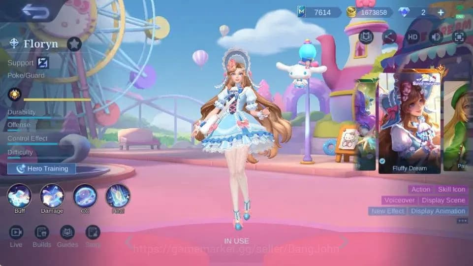 Mobile Legends: Bang Bang Accounts Global Hero 132 Skin 294|ANN Karrie|Sanrio Floryn| image 8