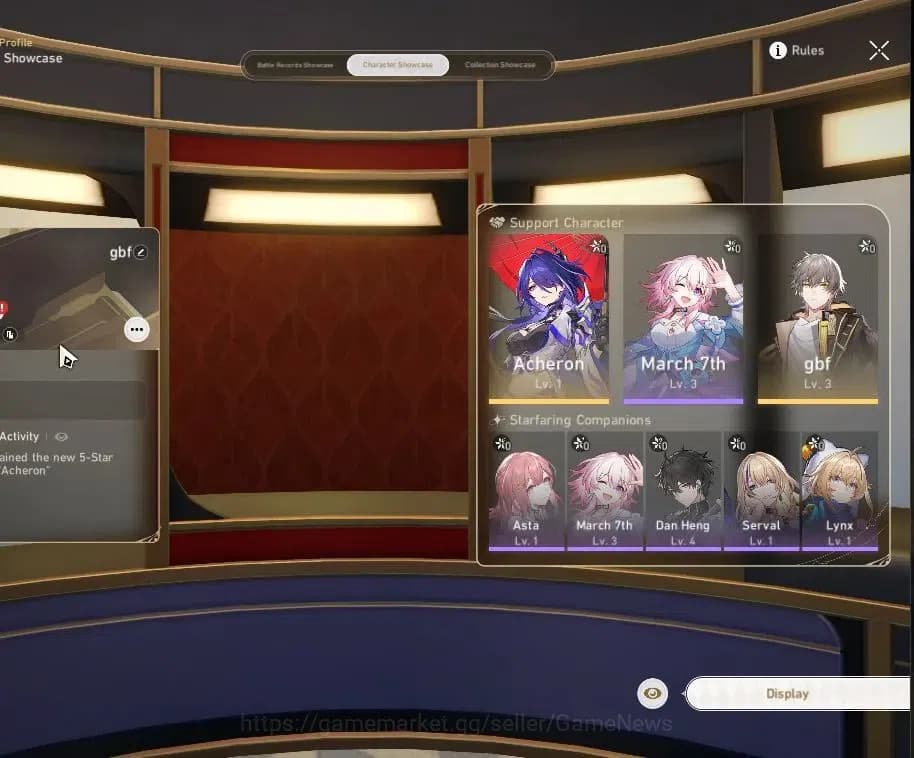 Honkai Star Rail Accounts NA|TL 4|Fresh Starter| 21 SRP+1 Golden Comp | 1 Li image 2