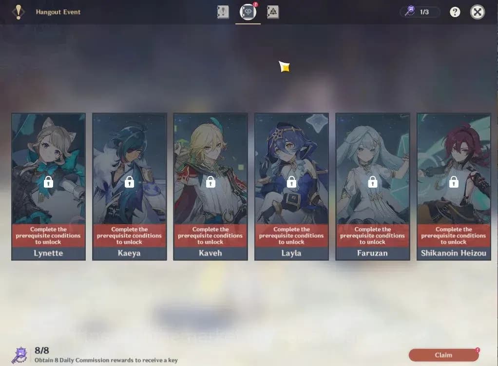 Genshin Impact Accounts ASIA|AR55|5Limited+1(*5Weapon)|Flins,Ineffa,Citlal image 13