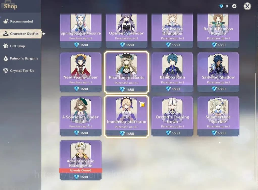 Genshin Impact Accounts ASIA|AR55|5Limited+1(*5Weapon)|Flins,Ineffa,Citlal image 16