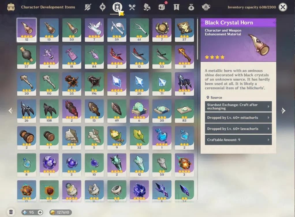 Genshin Impact Accounts ASIA|AR55|5Limited+1(*5Weapon)|Flins,Ineffa,Citlal image 7