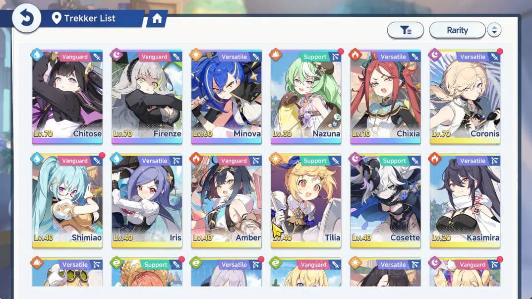 Stella Sora Accounts GLOBAL LV21 | 5SSR 2 Limit [Chitose+Disc,FirenzeT1 image 1