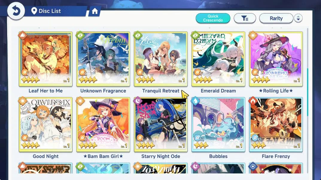 Stella Sora Accounts GLOBAL LV21 | 5SSR 2 Limit [Chitose+Disc,FirenzeT1 image 5