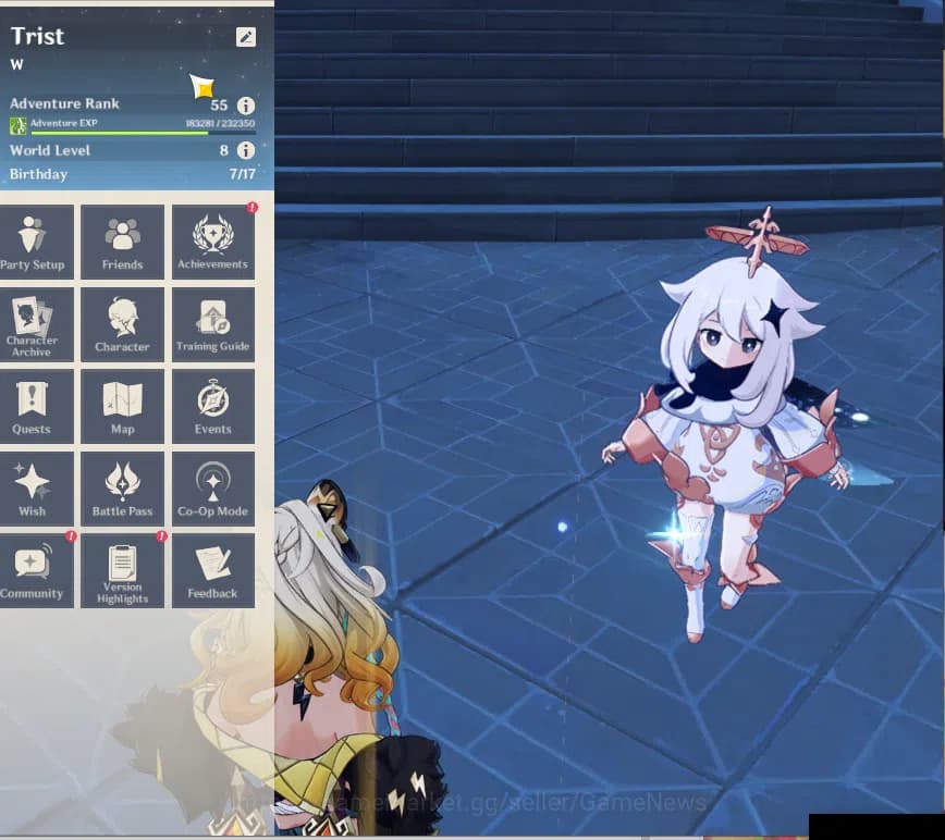 Genshin Impact Accounts ASIA|AR 55|4 Limited+4(*5Weapon)|(ArlecchinoC1,Var image 15