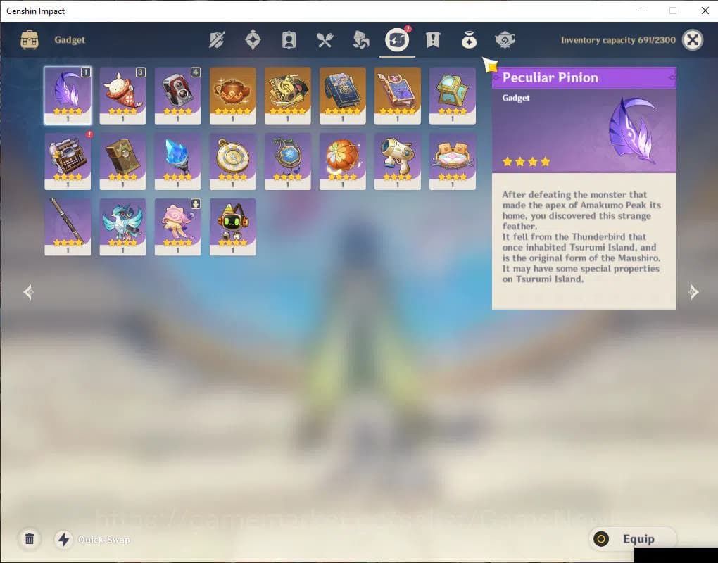 Genshin Impact Accounts ASIA|AR56|8 Limit+4(*5WeP)|Semi Prime Nefer|Lauma+ image 10