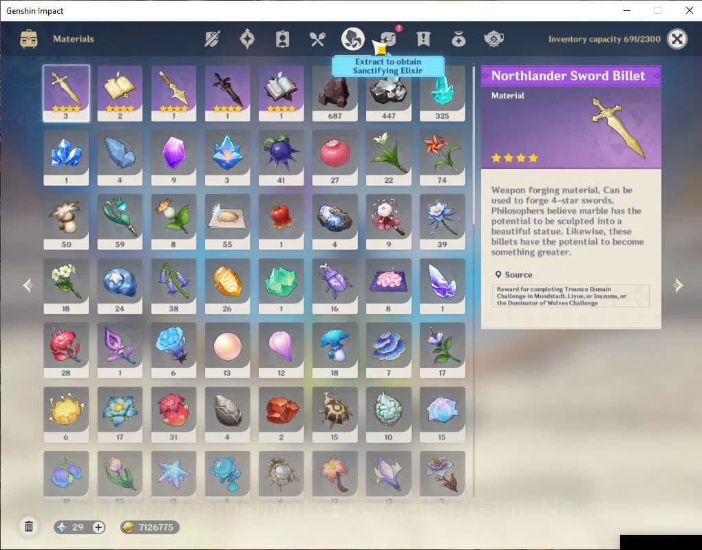 Genshin Impact Accounts ASIA|AR56|8 Limit+4(*5WeP)|Semi Prime Nefer|Lauma+ image 9