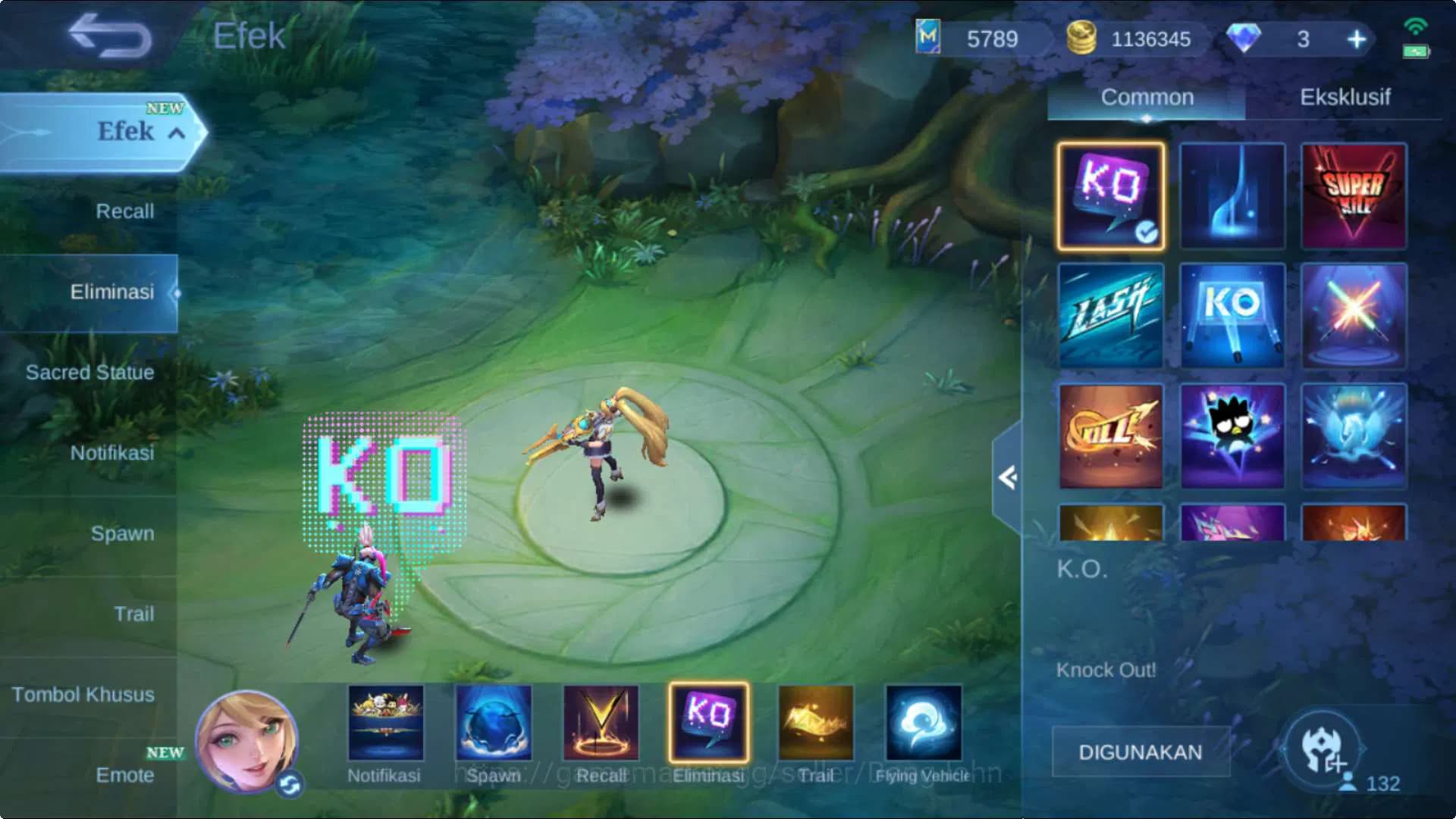 Mobile Legends: Bang Bang Accounts Hero 132 Skin 365 | ExGlory | KOF Dyrroth+Karina, image 18