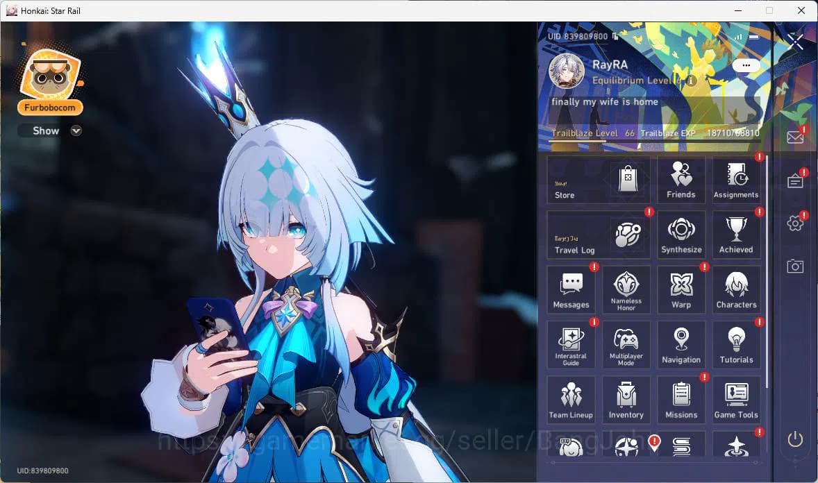 Honkai Star Rail Accounts ASIA | TL 66, phainon, sunday, cerydra, dan heng, image 1