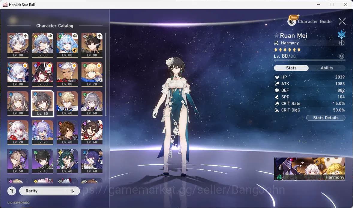 Honkai Star Rail Accounts ASIA | TL 66, phainon, sunday, cerydra, dan heng, image 10