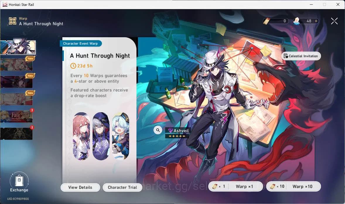 Honkai Star Rail Accounts ASIA | TL 66, phainon, sunday, cerydra, dan heng, image 18