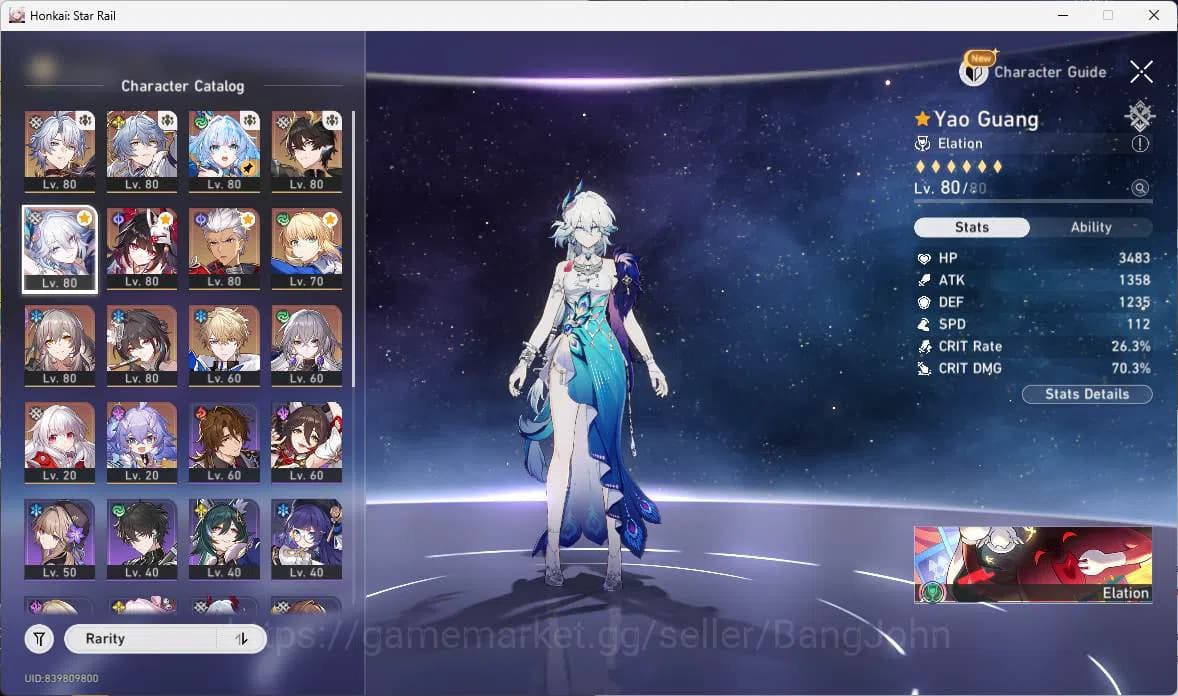 Honkai Star Rail Accounts ASIA | TL 66, phainon, sunday, cerydra, dan heng, image 6