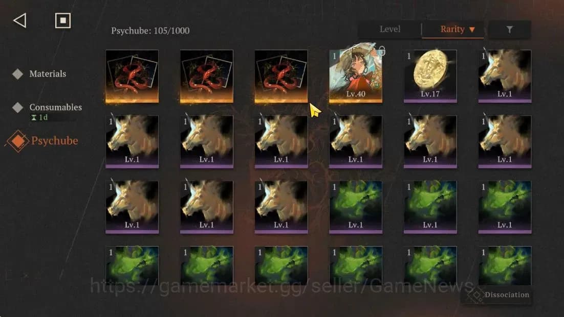 Reverse: 1999 Accounts GLOBAL|Lv38|5(*6Crew)(1Limit)|PaperHeron+psy,Tooth image 8