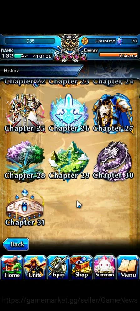 Grand Summoners Accounts Global|Rank 132|40 RGB|14 Ascend|Inumuta,Beta,Pinn image 4