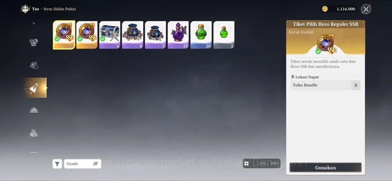 The Seven Deadly Sins: Origin Accounts NA West | Fresh Starter Lvl 2 |2 SSR| Escanor, Gui image 4