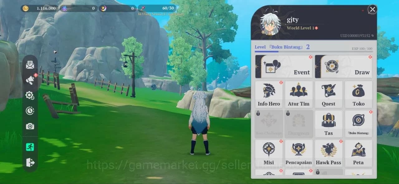 The Seven Deadly Sins: Origin Accounts NA West | Fresh Starter Lvl 2 |2 SSR| Escanor, Gui image 7