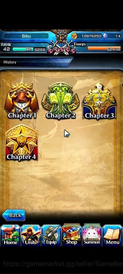 Grand Summoners Accounts Global|Rank 42|11 Ascend|ToumaTW,S Miyu,Liza,Kiris image 10
