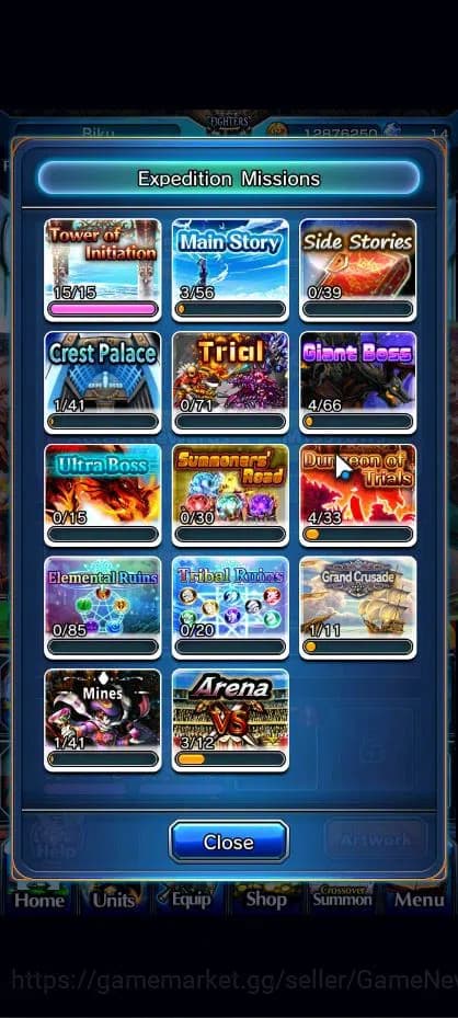Grand Summoners Accounts Global|Rank 42|11 Ascend|ToumaTW,S Miyu,Liza,Kiris image 8