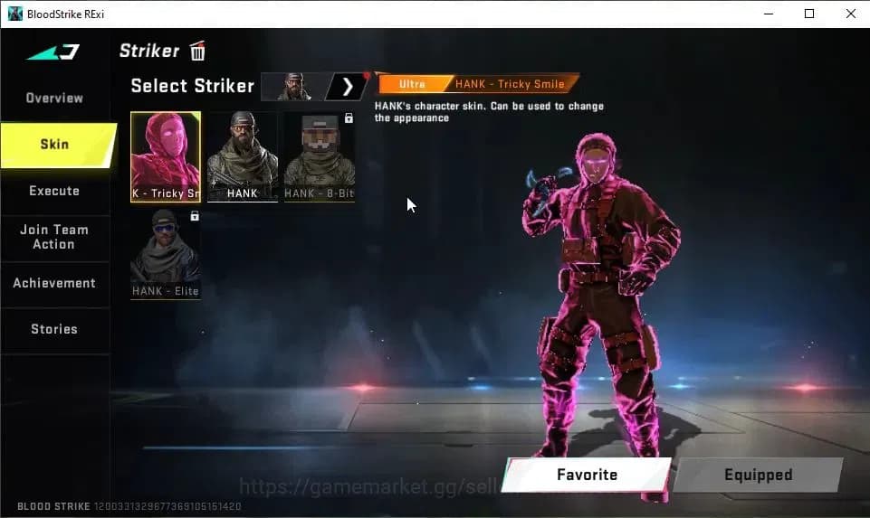 Blood Strike Accounts Unknown|Eternal Alien Walker+MELE Shuriken,Collab image 10