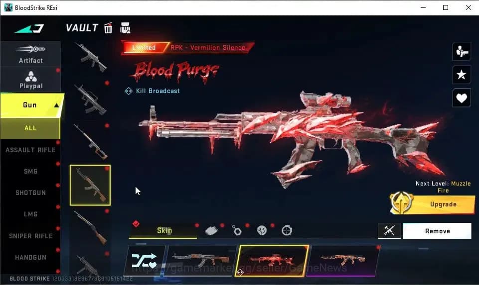 Blood Strike Accounts Unknown|Eternal Alien Walker+MELE Shuriken,Collab image 20