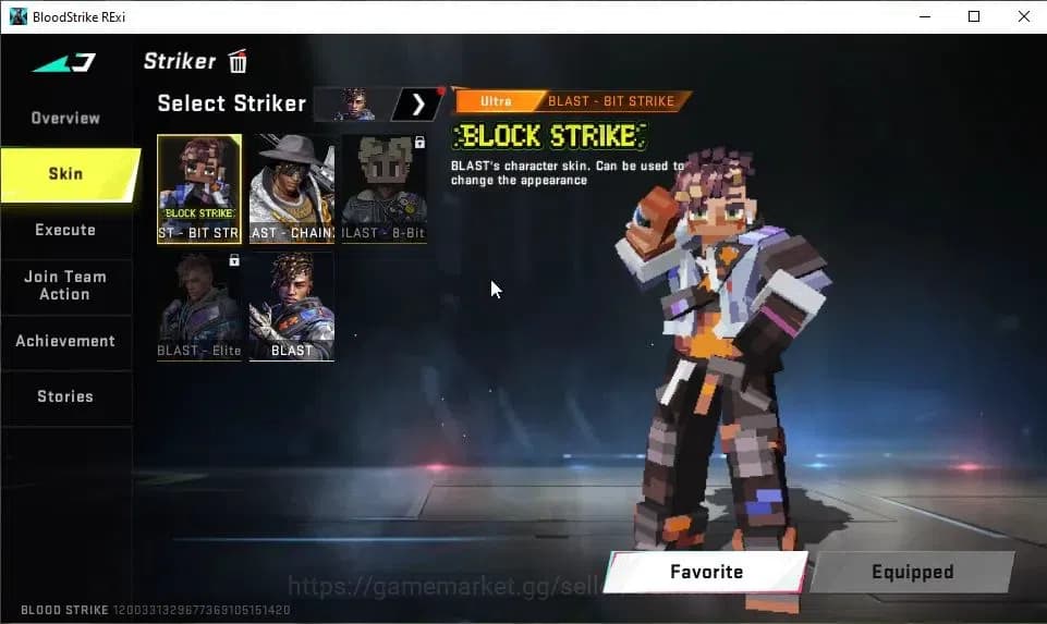 Blood Strike Accounts Unknown|Eternal Alien Walker+MELE Shuriken,Collab image 6