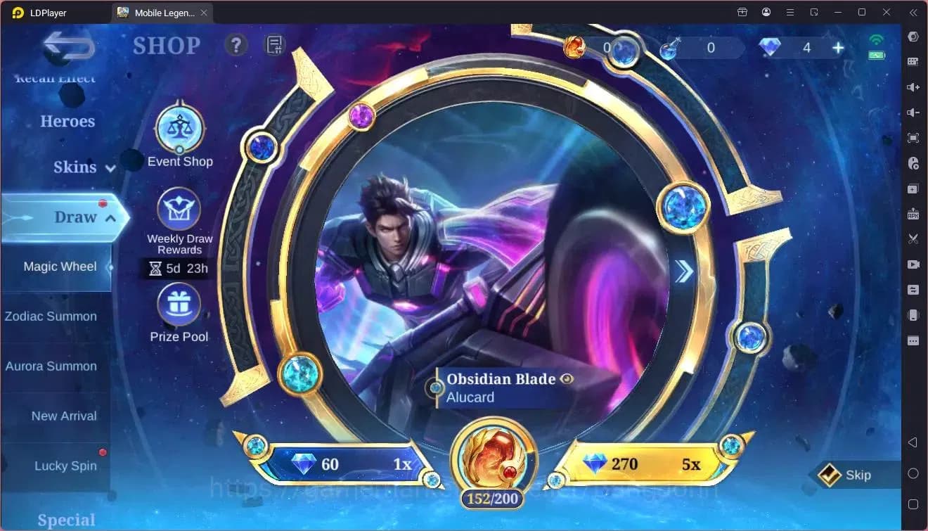 Mobile Legends: Bang Bang Accounts Global|Hero 132|Skin 480|Mega|Legend Alucard,Fanny image 1