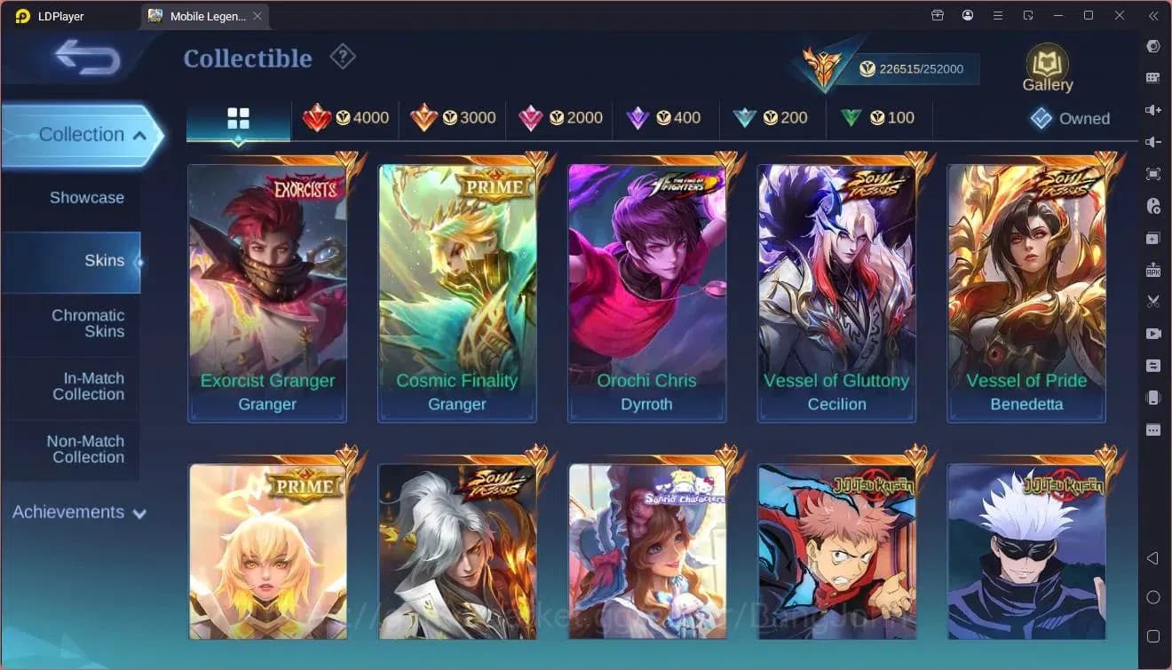 Mobile Legends: Bang Bang Accounts Global|Hero 132|Skin 480|Mega|Legend Alucard,Fanny image 16