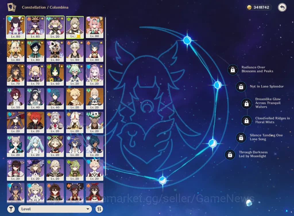 Genshin Impact Accounts ASIA|AR55|4Limited+1(*5Weapon)|VaresaC1+Sign,Colum image 18
