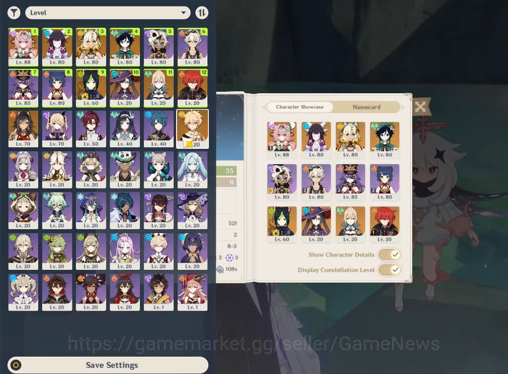 Genshin Impact Accounts ASIA|AR55|4Limited+1(*5Weapon)|VaresaC1+Sign,Colum image 19