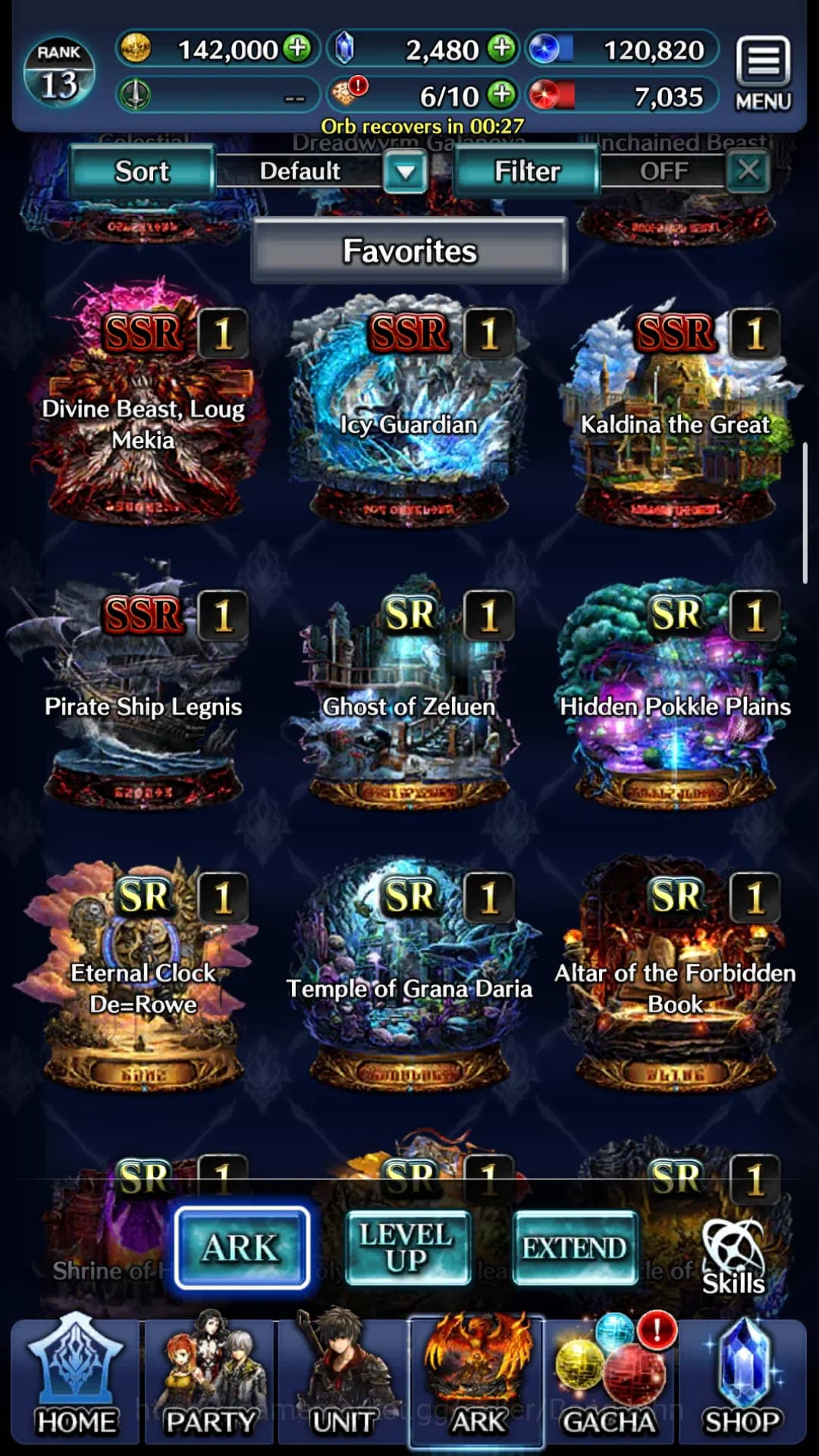 Last Cloudia Accounts GLOBAL|Rank 13|Collab Rimuru,Milim|Other Unit GHAd image 7