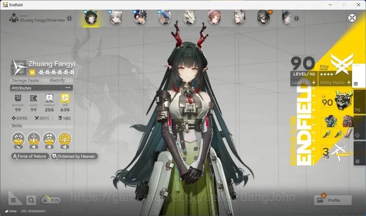 Arknights: Endfield Accounts Asia | Lv54|3 Limit+3Sign|Limit(Z.Fangyi,Rossi,Tan image 16