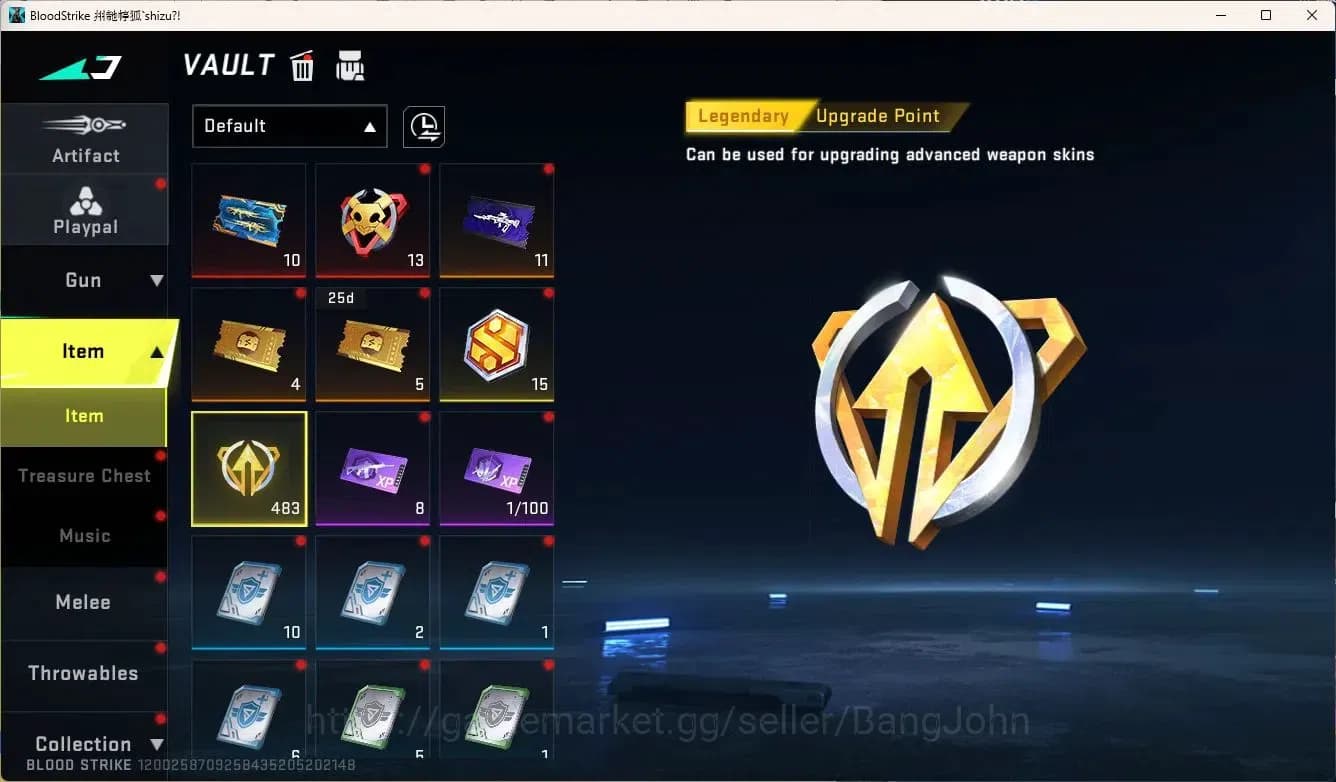 Blood Strike Accounts ASIA | Limited Butterfly Knife | 3 7DS Guns: AK47, image 12
