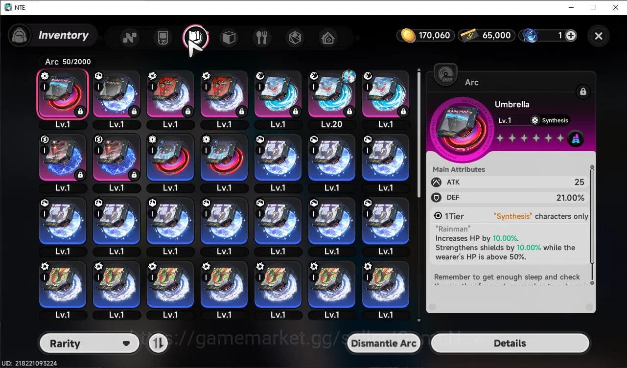 Neverness to Everness Accounts GLOBAL NA|HL 3|Fresh Starter 2 SSR Limited [Nanaly image 6