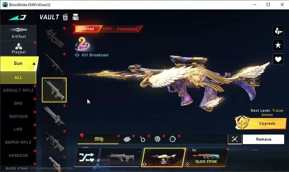 Blood Strike Accounts ASIA|9 ULTRA[VOLT,ZERO,Kar98k,AUG,M700,URB,Vector, image 11