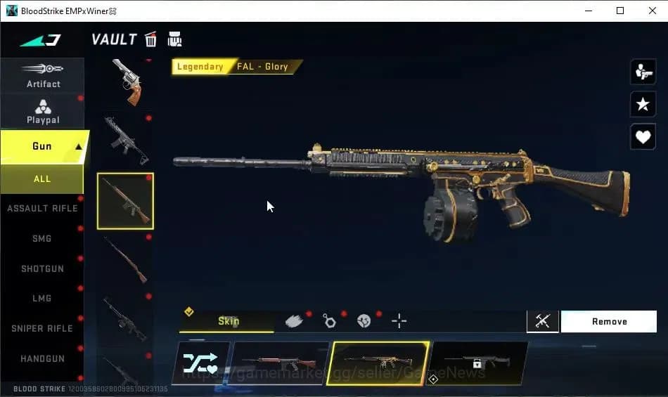 Blood Strike Accounts ASIA|9 ULTRA[VOLT,ZERO,Kar98k,AUG,M700,URB,Vector, image 20