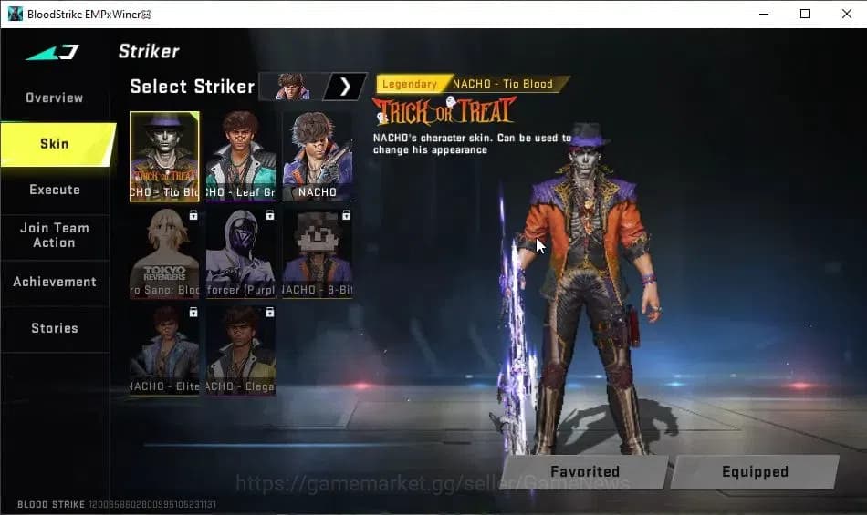Blood Strike Accounts ASIA|9 ULTRA[VOLT,ZERO,Kar98k,AUG,M700,URB,Vector, image 5
