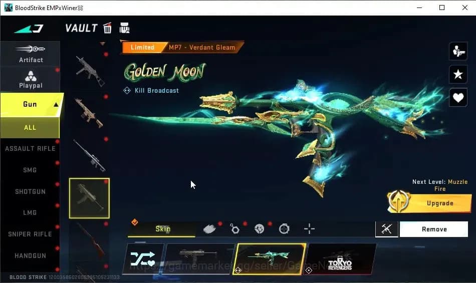 Blood Strike Accounts ASIA|9 ULTRA[VOLT,ZERO,Kar98k,AUG,M700,URB,Vector, image 8