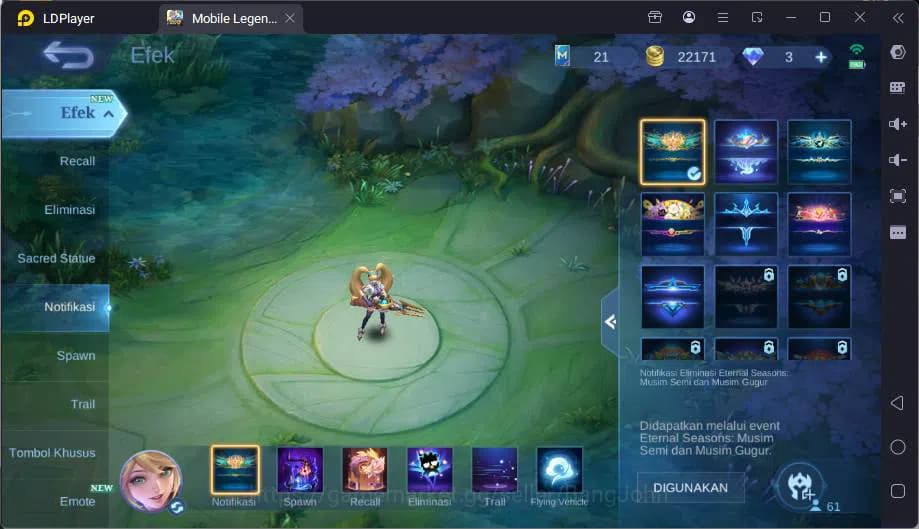 Mobile Legends: Bang Bang Accounts Hero 61|Skin 87|KOF Karina,Prime Granger,Saint Bad image 15