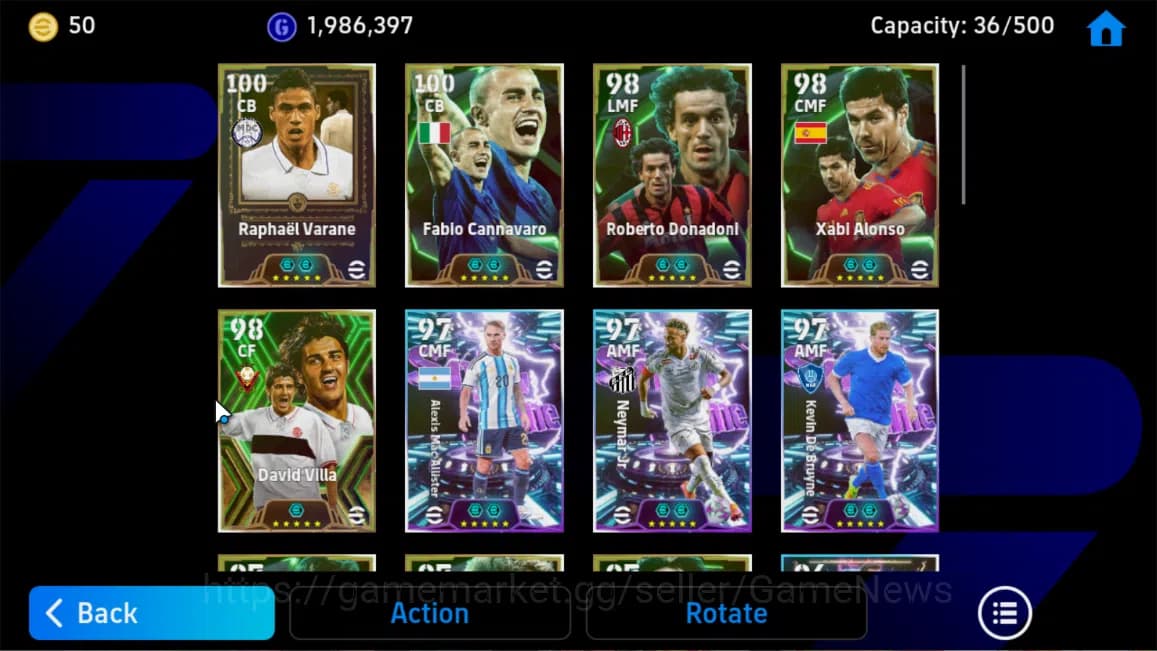 eFootball Accounts Mobile|Kevin DeBruyne(PhenomPass),Neymar Jr(BlitzC image 5