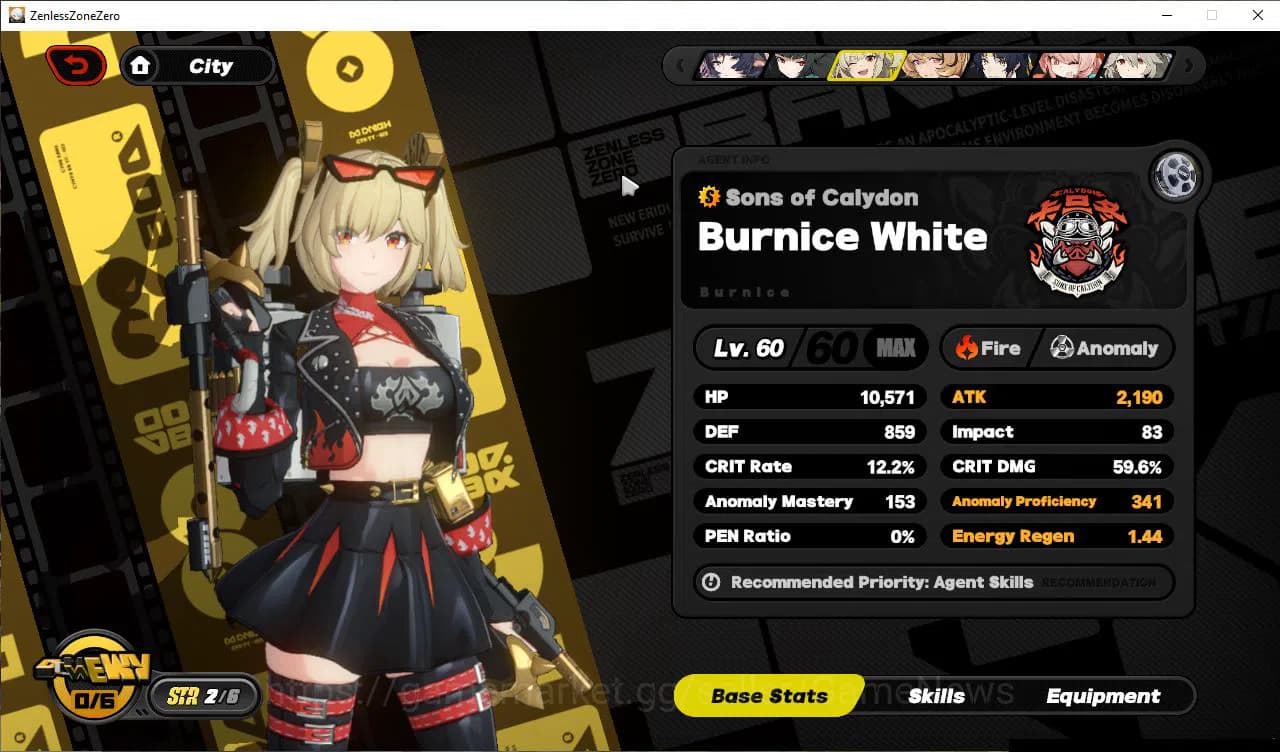Zenless Zone Zero Accounts ASIA IK 54|S1 Ch3|10 Limit,Miyabi Team[(Miyabi,Yix image 5