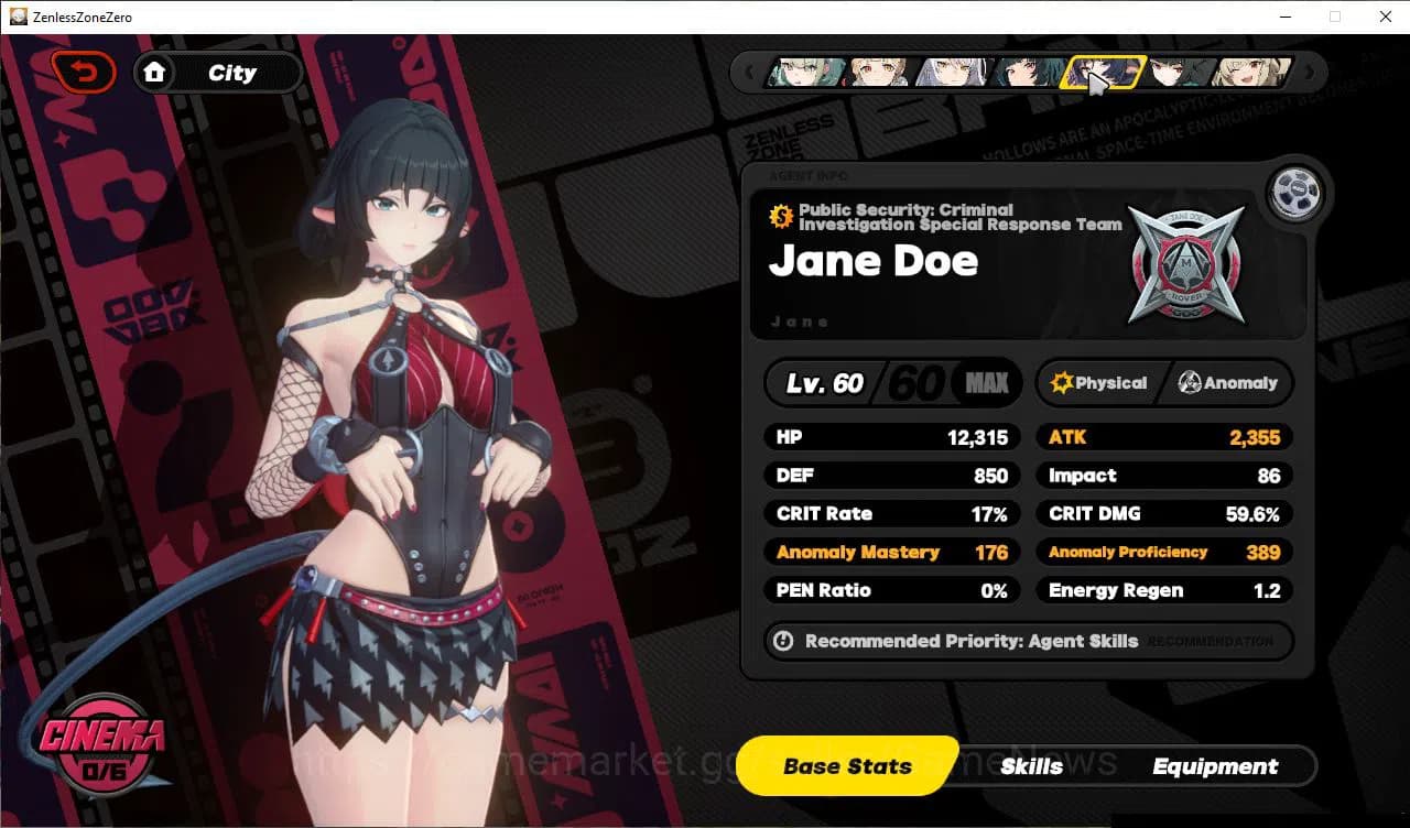 Zenless Zone Zero Accounts ASIA IK 54|S1 Ch3|10 Limit,Miyabi Team[(Miyabi,Yix image 7
