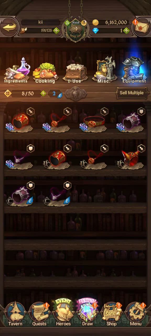 The Seven Deadly Sins: Grand Cross Accounts ASIA | 1.2M CC | 3 UR | ODK 2/6, WK Gowther, DKM | image 4